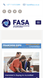 Mobile Screenshot of fasa.co.za
